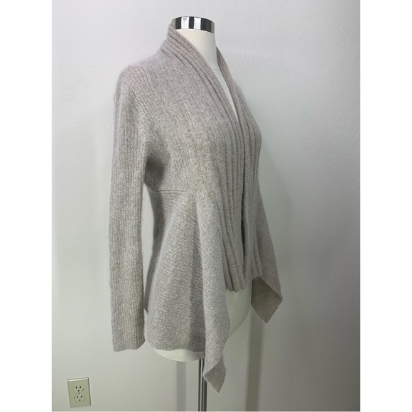 Sarah Spencer Ribbed Open Front Cardigan - Picture 3 of 7